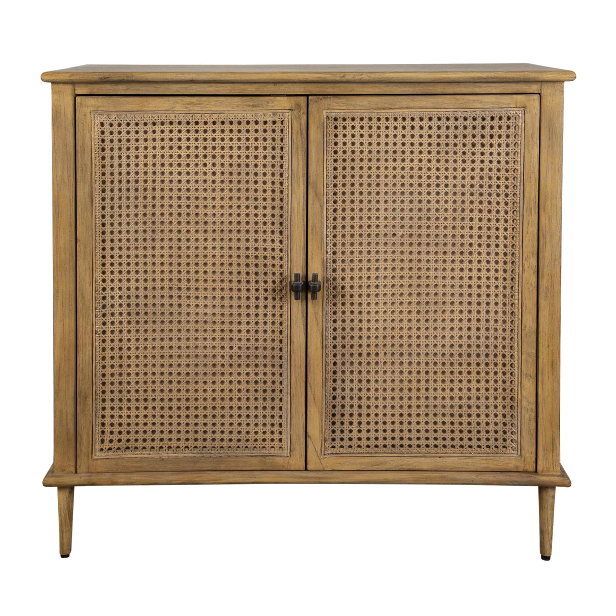 Rattan Cane 2-Door Cabinet | Oroa.com
