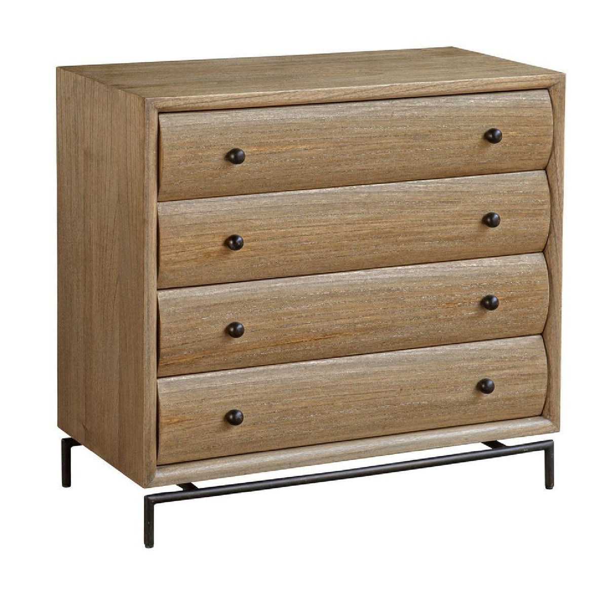 Mindi Wood 4-Drawer Chest | Oroa.com