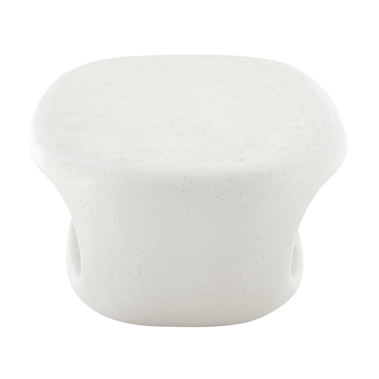 White Concrete Indoor/Outdoor Coffee Table | Oroa.com