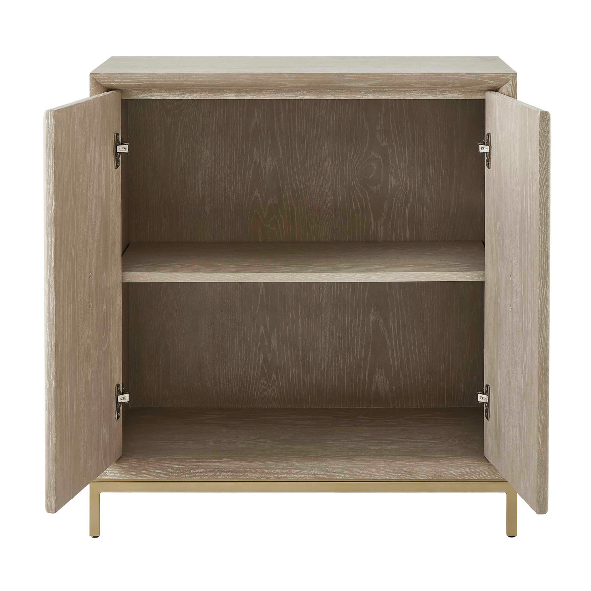 Cerused Oak 2-Door Cabinet | Oroa.com