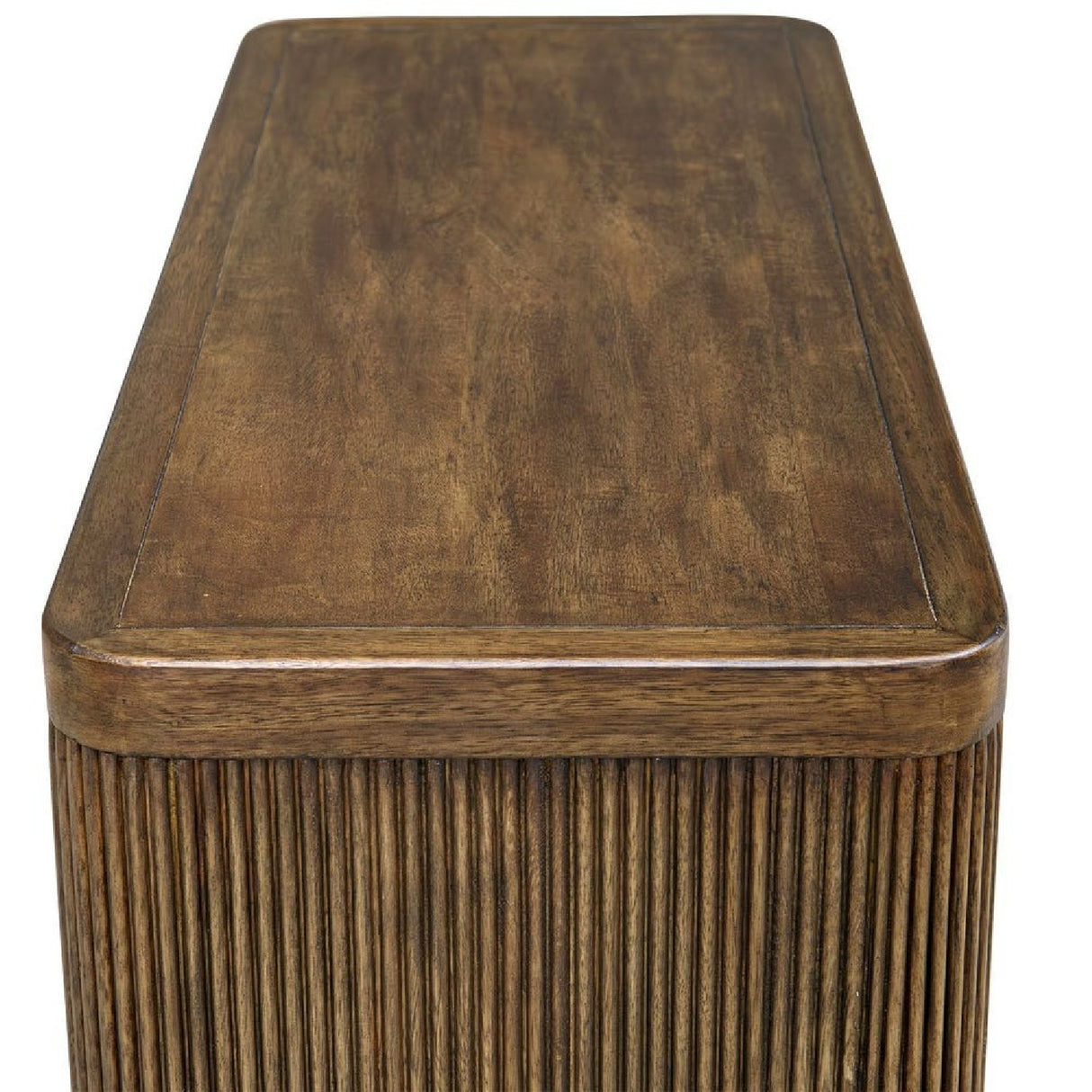 Wooden Tambour 2-Door Cabinet | Oroa.com