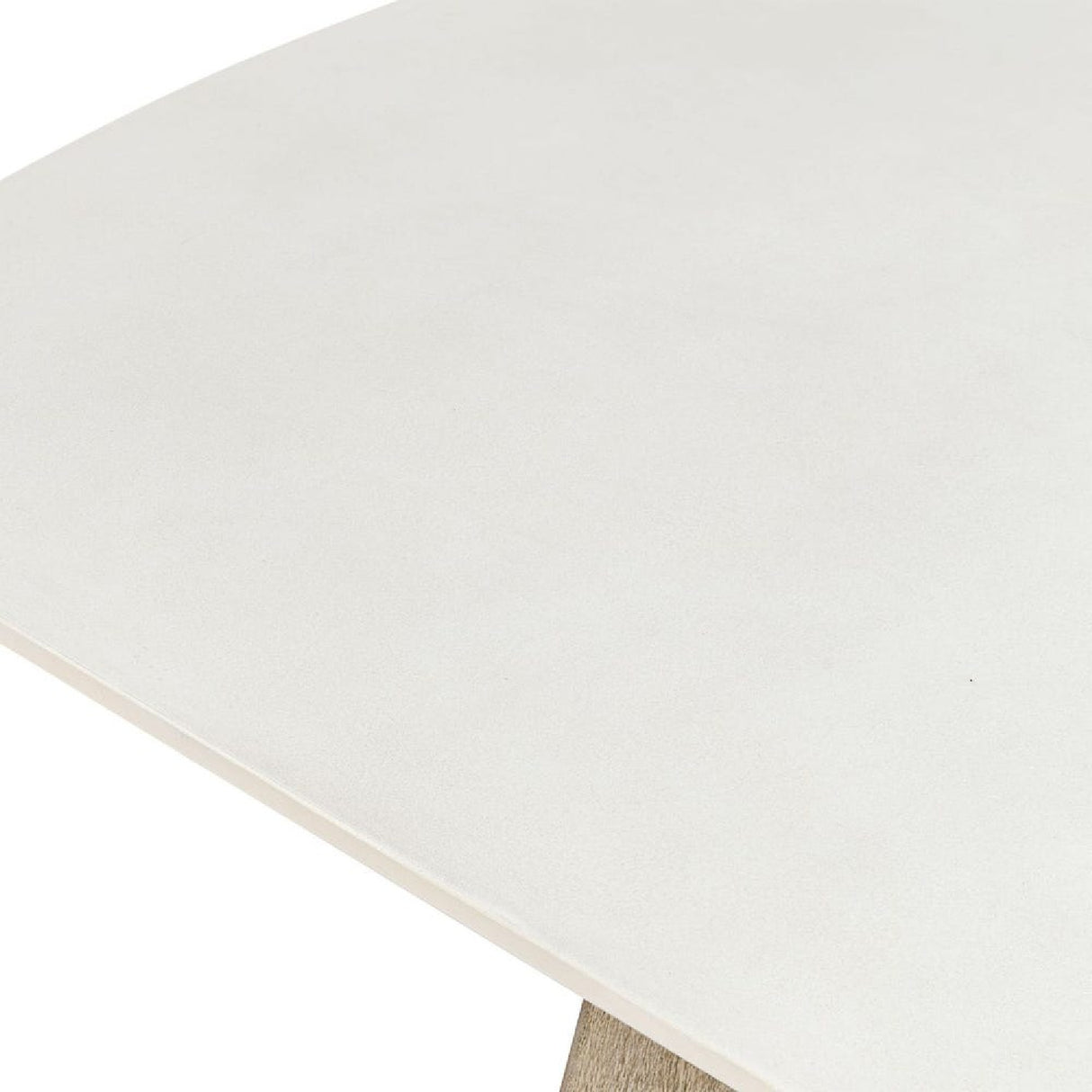 White Rectangular Indoor/Outdoor Dining Table | Oroa.com