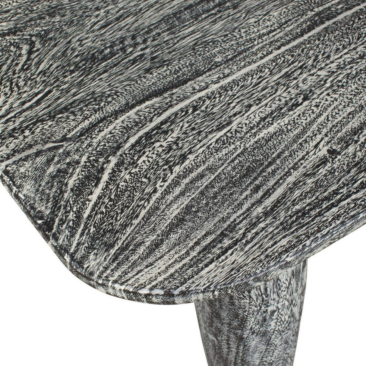 Hand-Carved Suar Wood Bench | Oroa.com