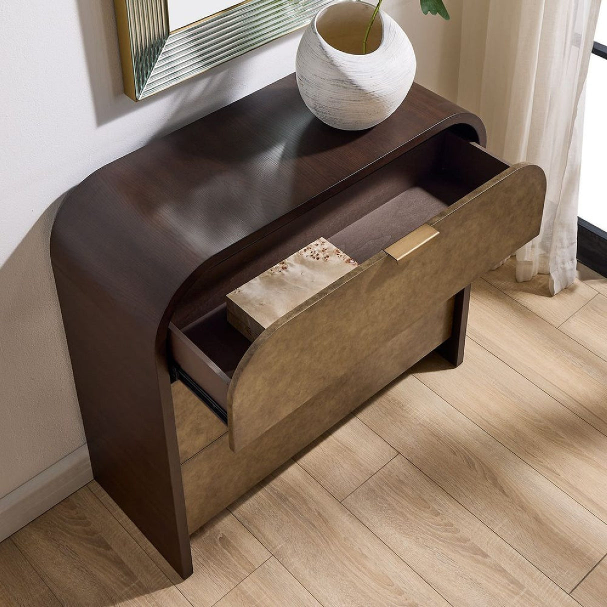 Two-Toned Oak 3-Drawer Chest | Oroa.com