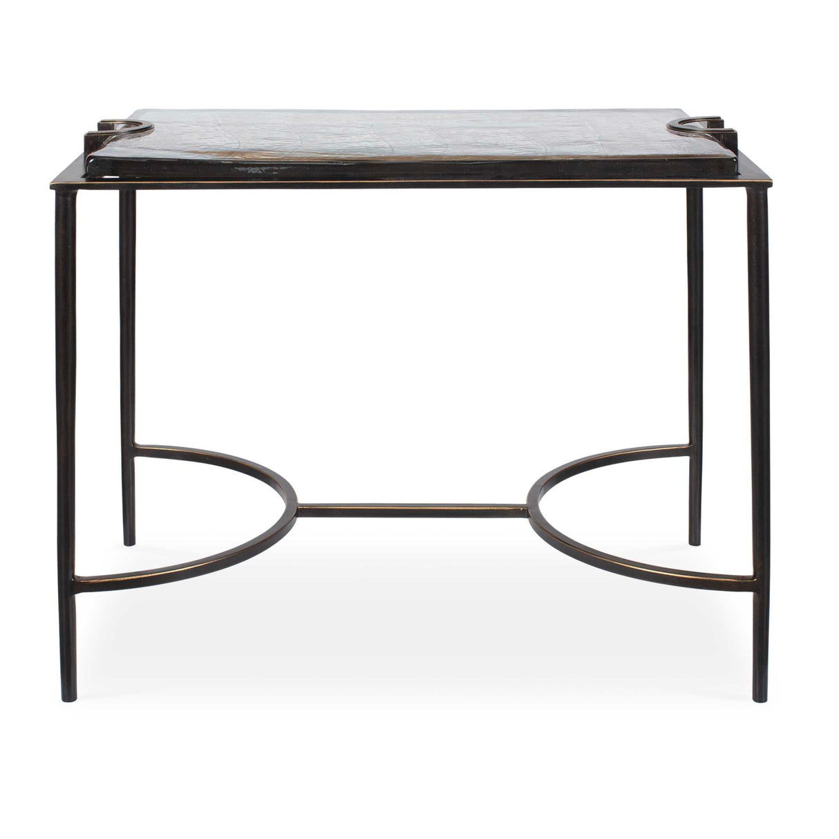 Cast Glass Accent Table | Oroa.com