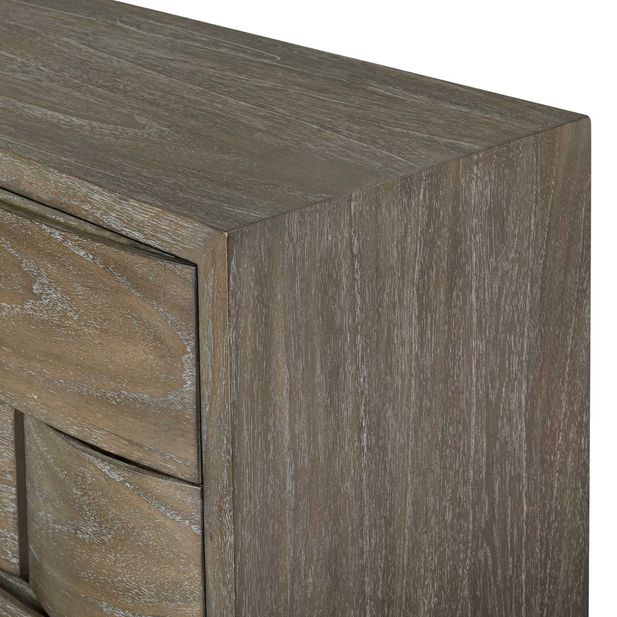 Brown Wooden 4-Drawer Chest | Oroa.com