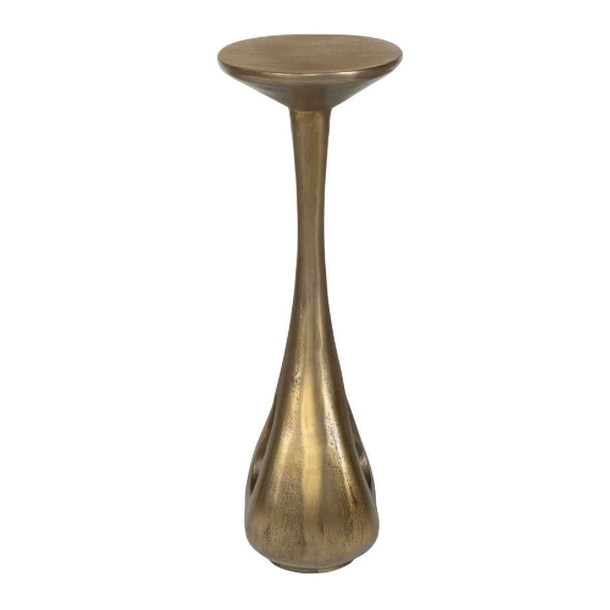 Antique Brass Indoor/Outdoor Accent Table | Oroa.com