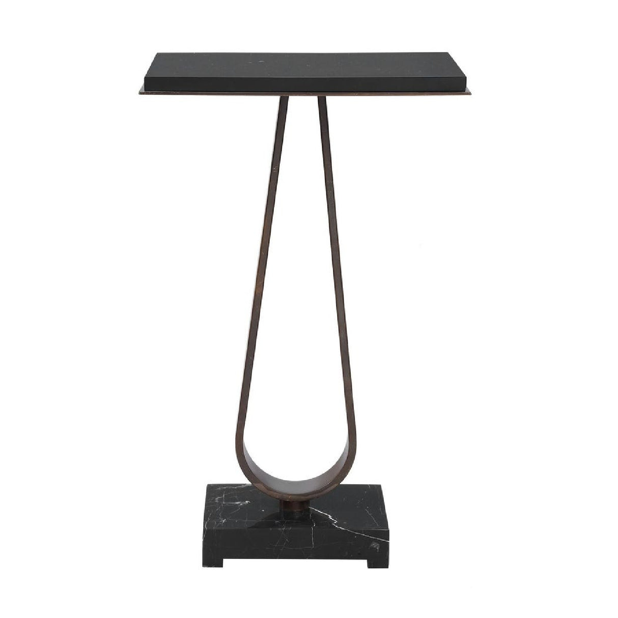 Black Marble Side Table | Oroa.com