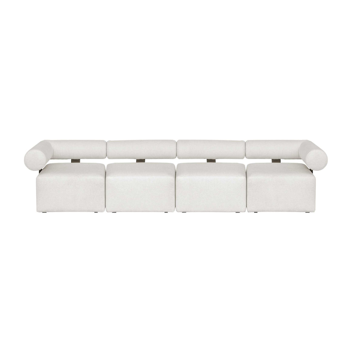 White Fabric Outdoor Sofa | Oroa.com
