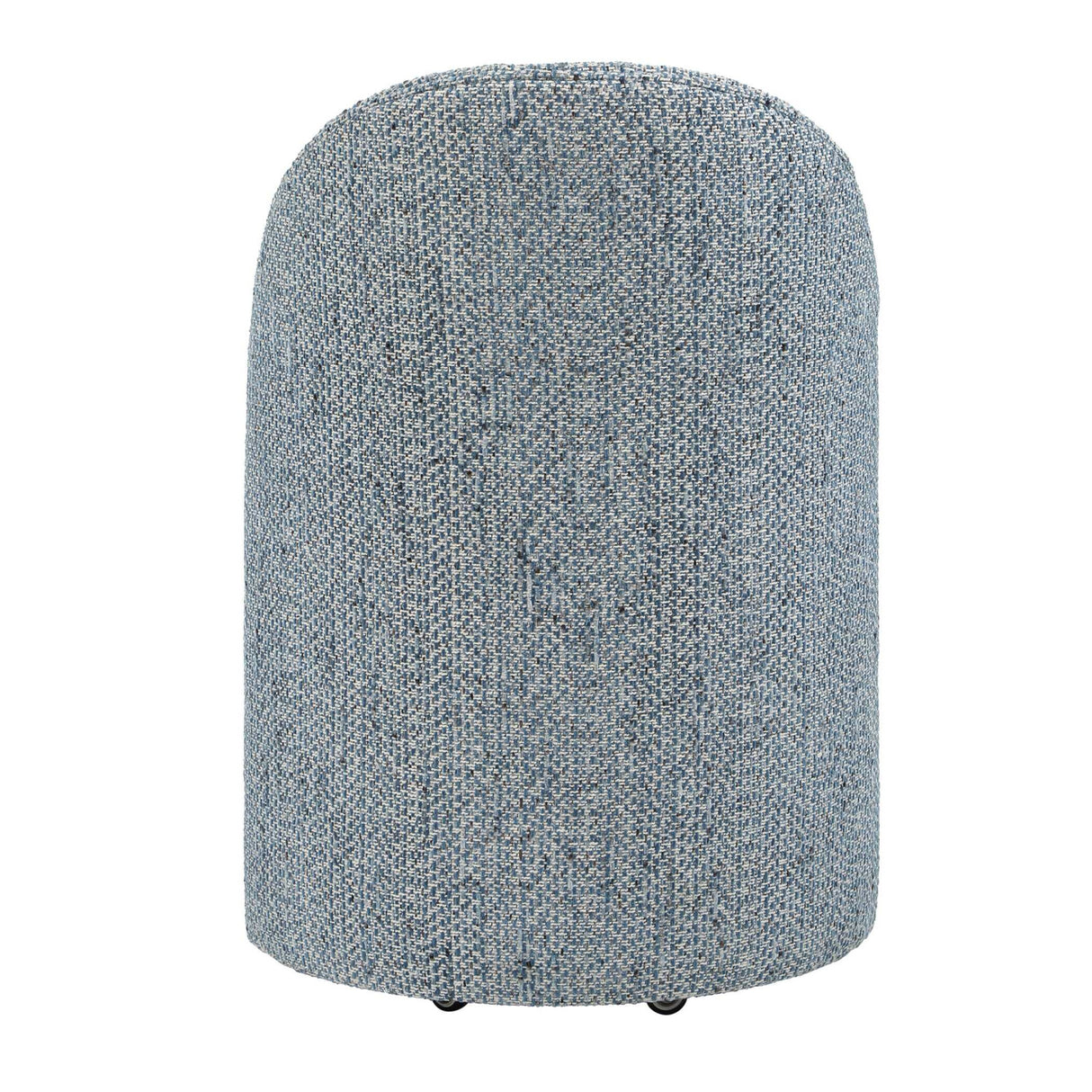 Chenille Caster Swivel Dining Chair | Oroa.com