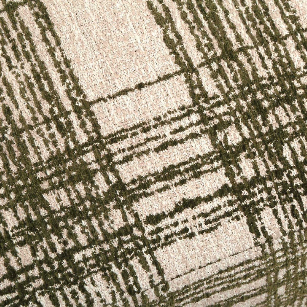 Chenille Cube Ottoman | Oroa.com