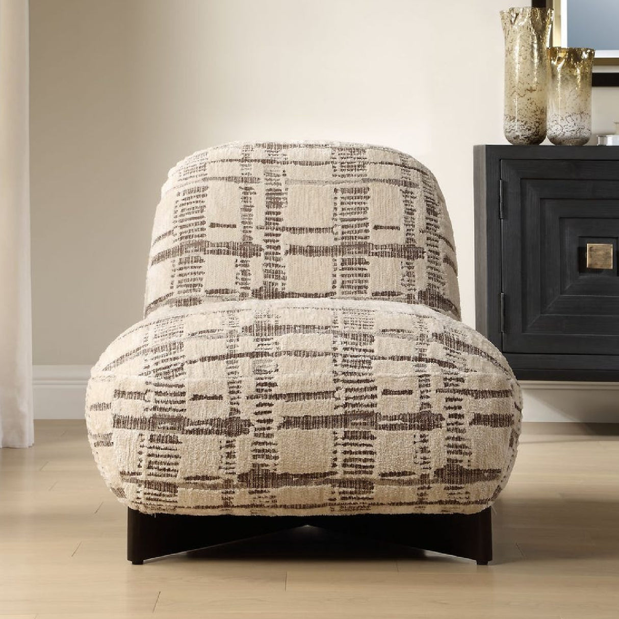 Woven Chenille Accent Chair | Oroa.com