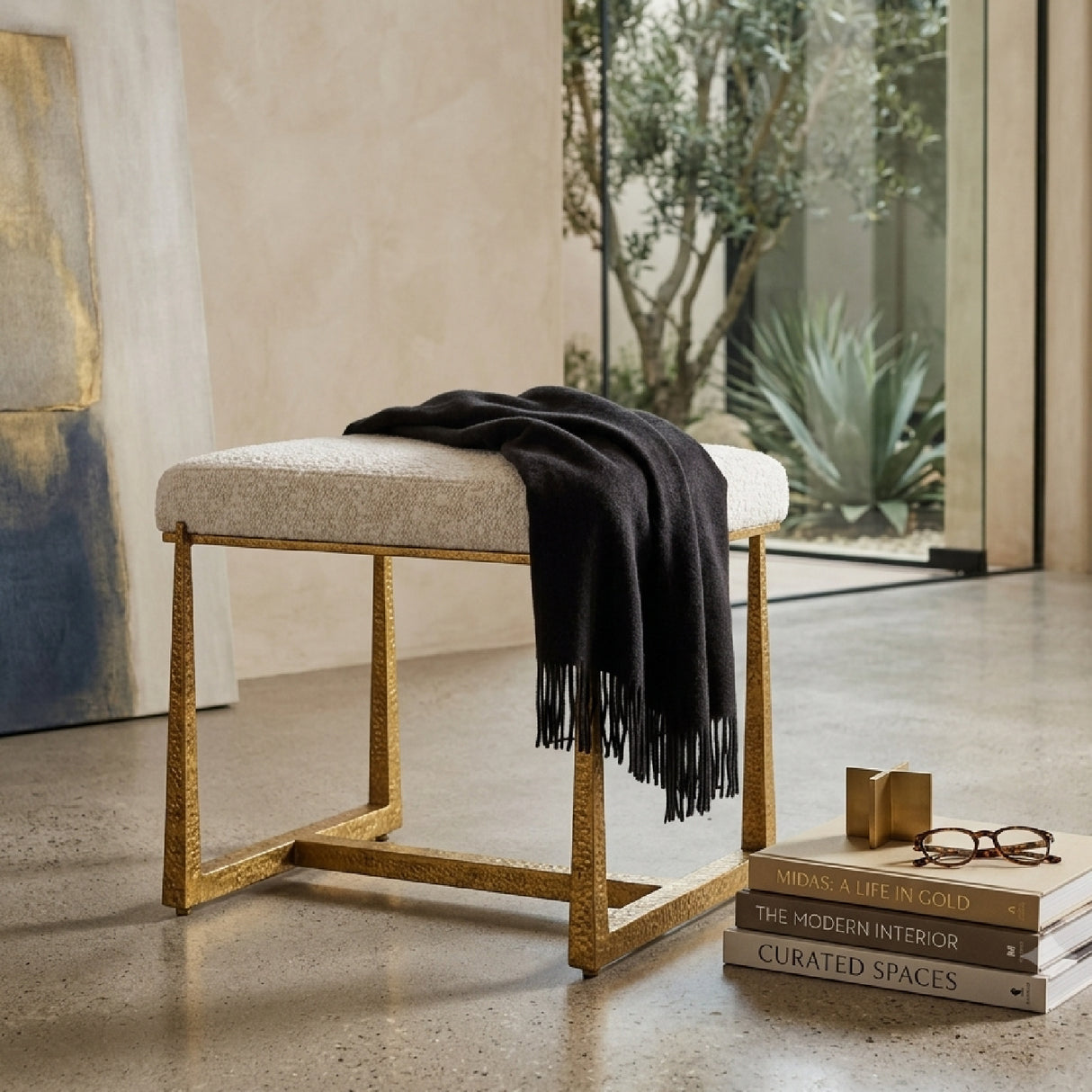 Iron Framed Bench S | Oroa.com