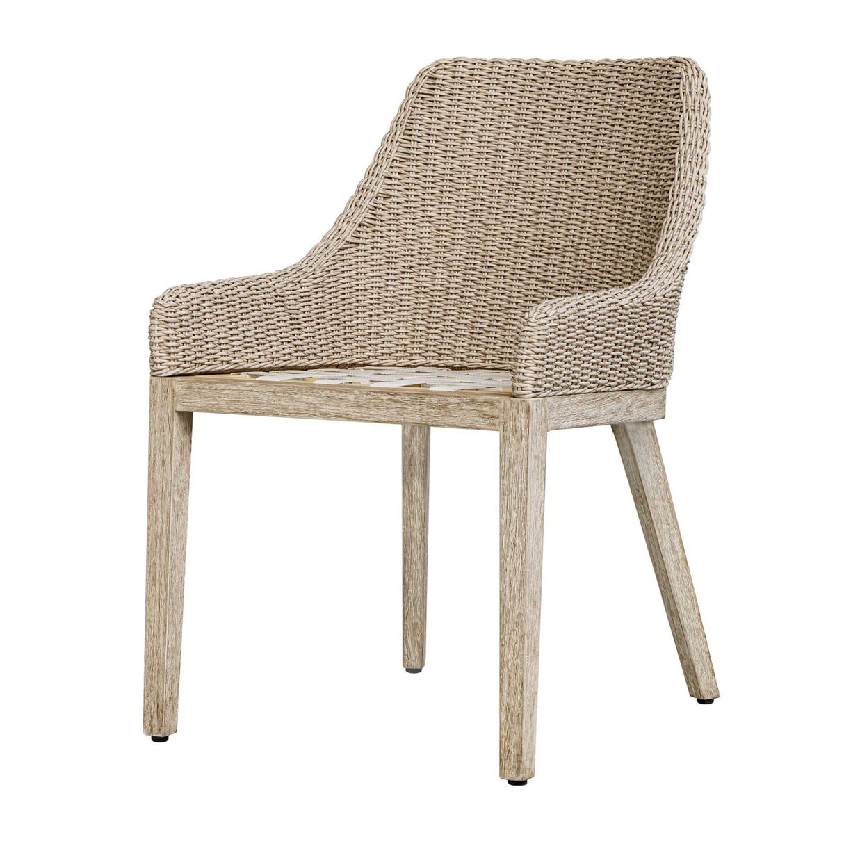 Beige Wicker Outdoor Dining Chair | Oroa.com