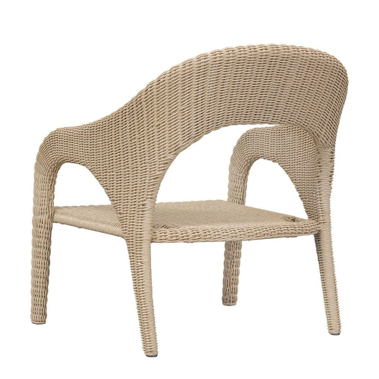 Natural Wicker Outdoor Lounge Chair | Oroa.com