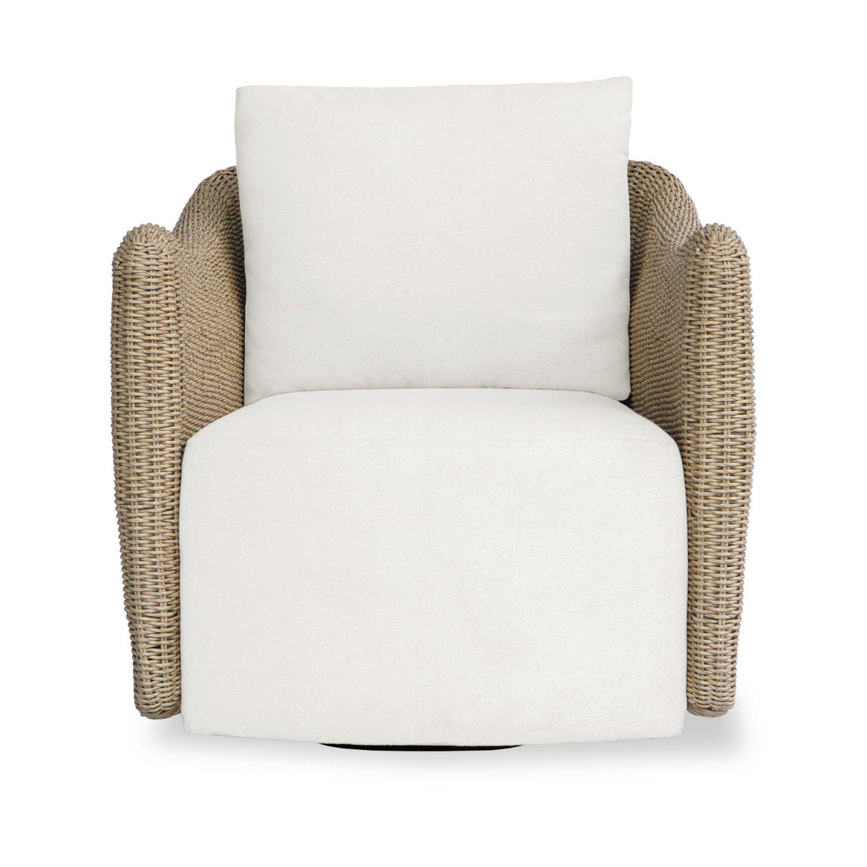 Beige Outdoor Swivel Lounge Chair | Oroa.com