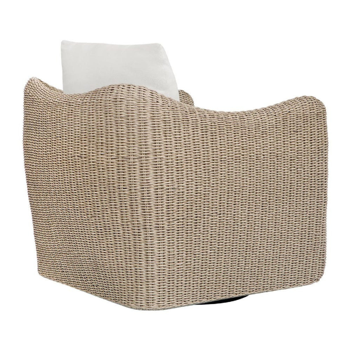 Beige Outdoor Swivel Lounge Chair | Oroa.com