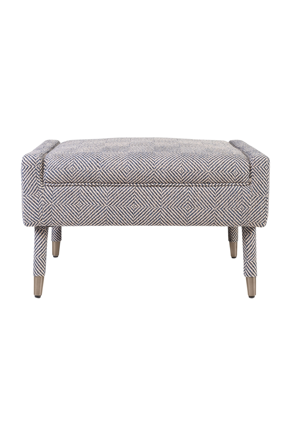 Jacquard Modern Footstool | Versmissen Balham | Oroa.com