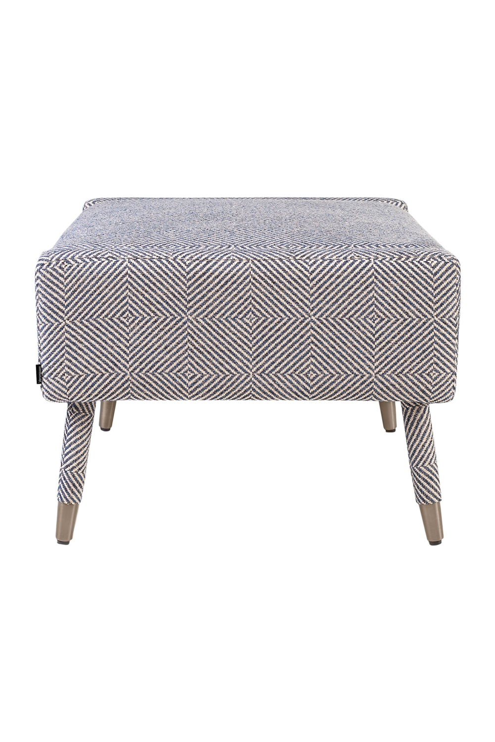 Jacquard Modern Footstool | Versmissen Balham | Oroa.com