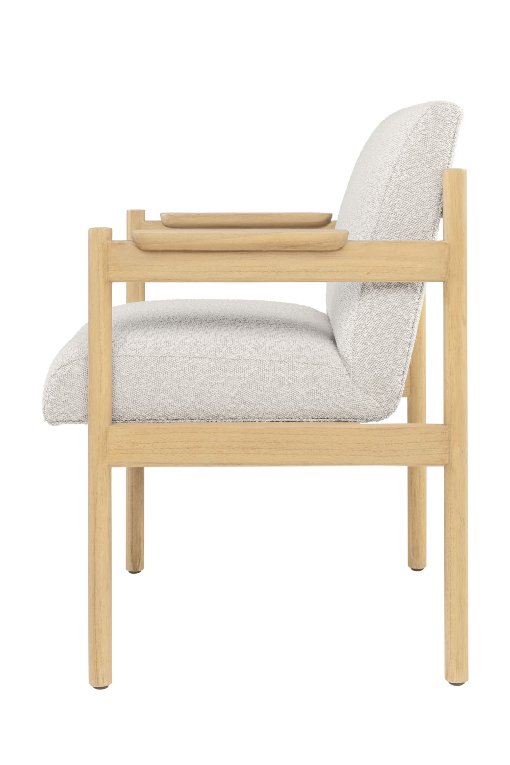 Minimalist Upholstered Dining Armchair | Versmissen Casca | Oroa.com
