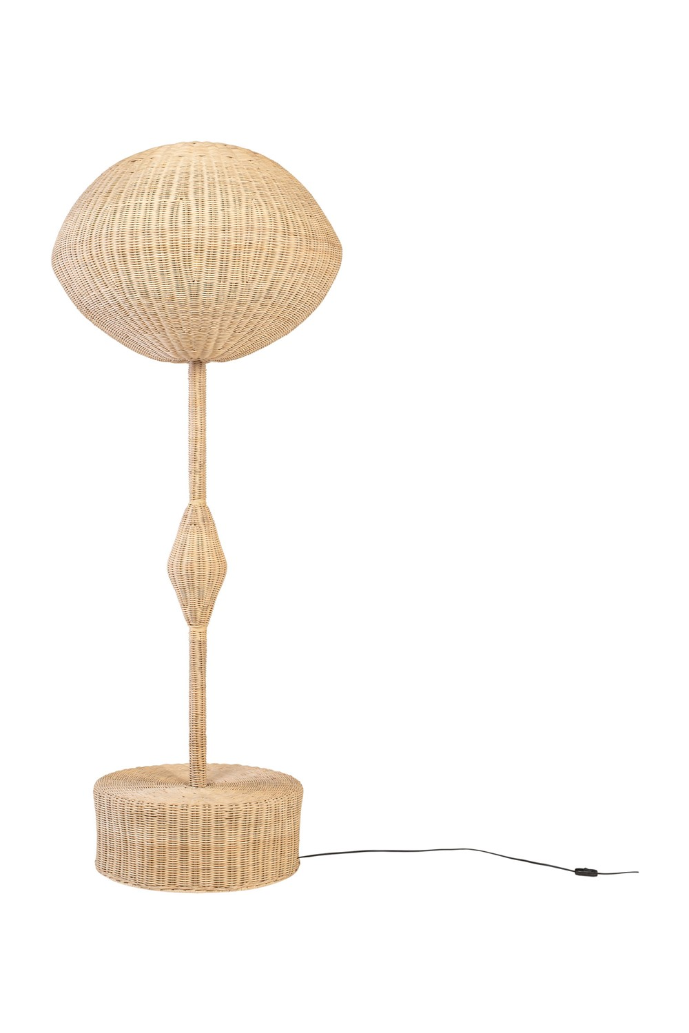 Natural Rattan Floor Lamp | Versmissen Chupa | Oroa.com