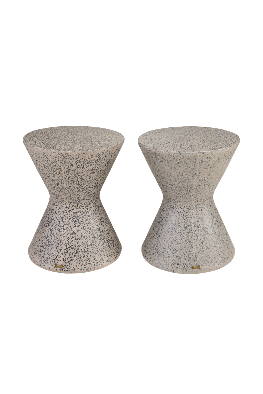 Gray Terrazzo Table / Stool | Versmissen Diabolo | Oroa.com