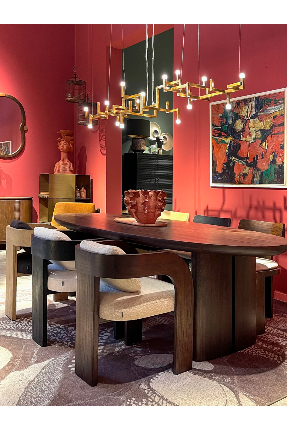 Oval Eucalyptus Dining Table | Versmissen Durban | Oroa.com