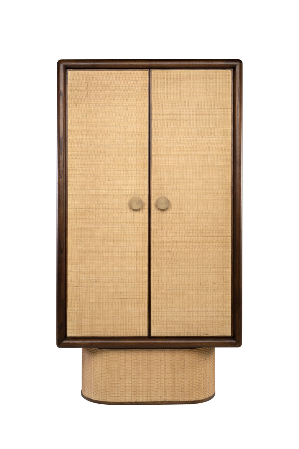Modern Rattan 2-Door Cabinet | Versmissen Granada | Oroa.com