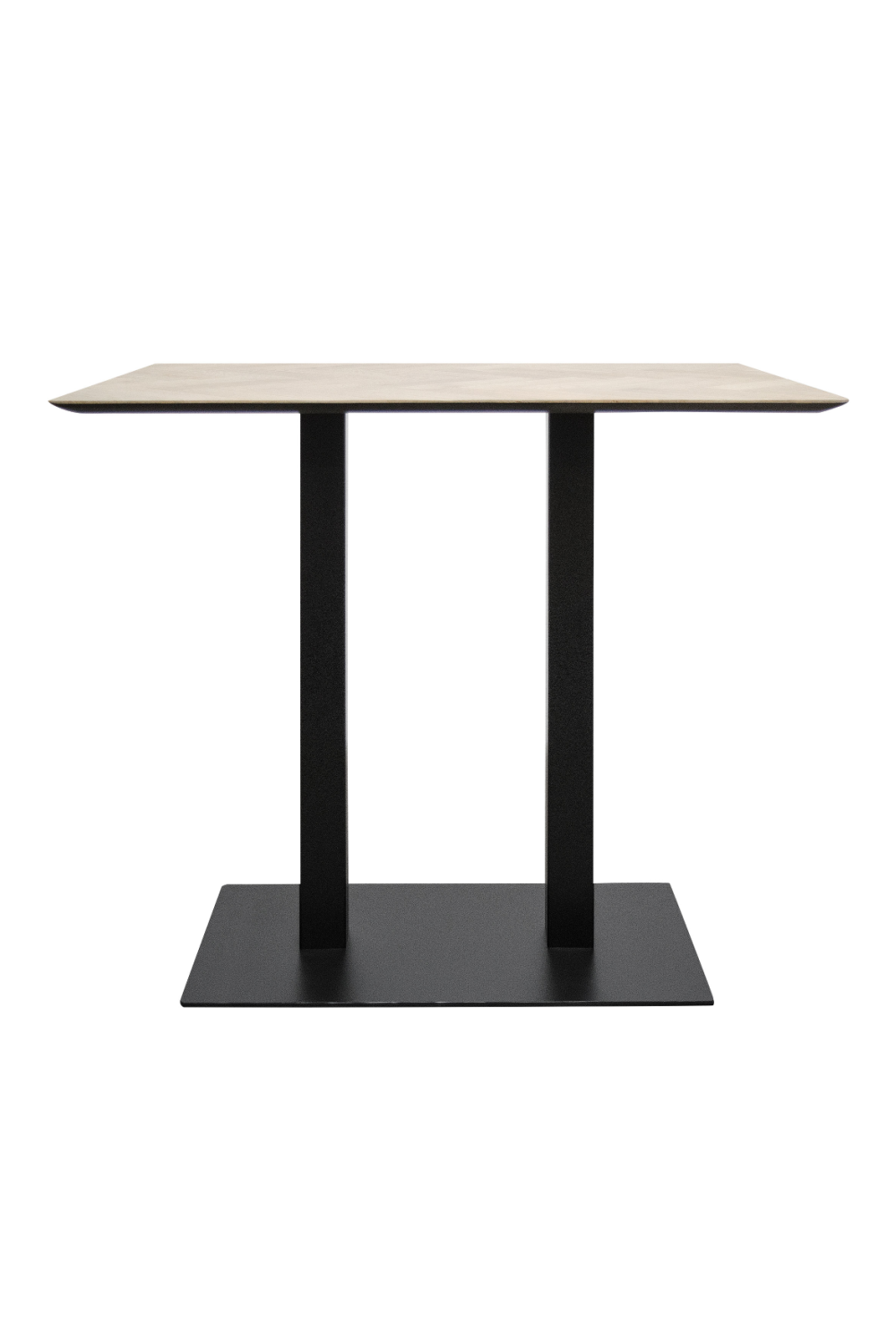 Natural Oak Bar Table | Versmissen Herringbone | Oroa.com