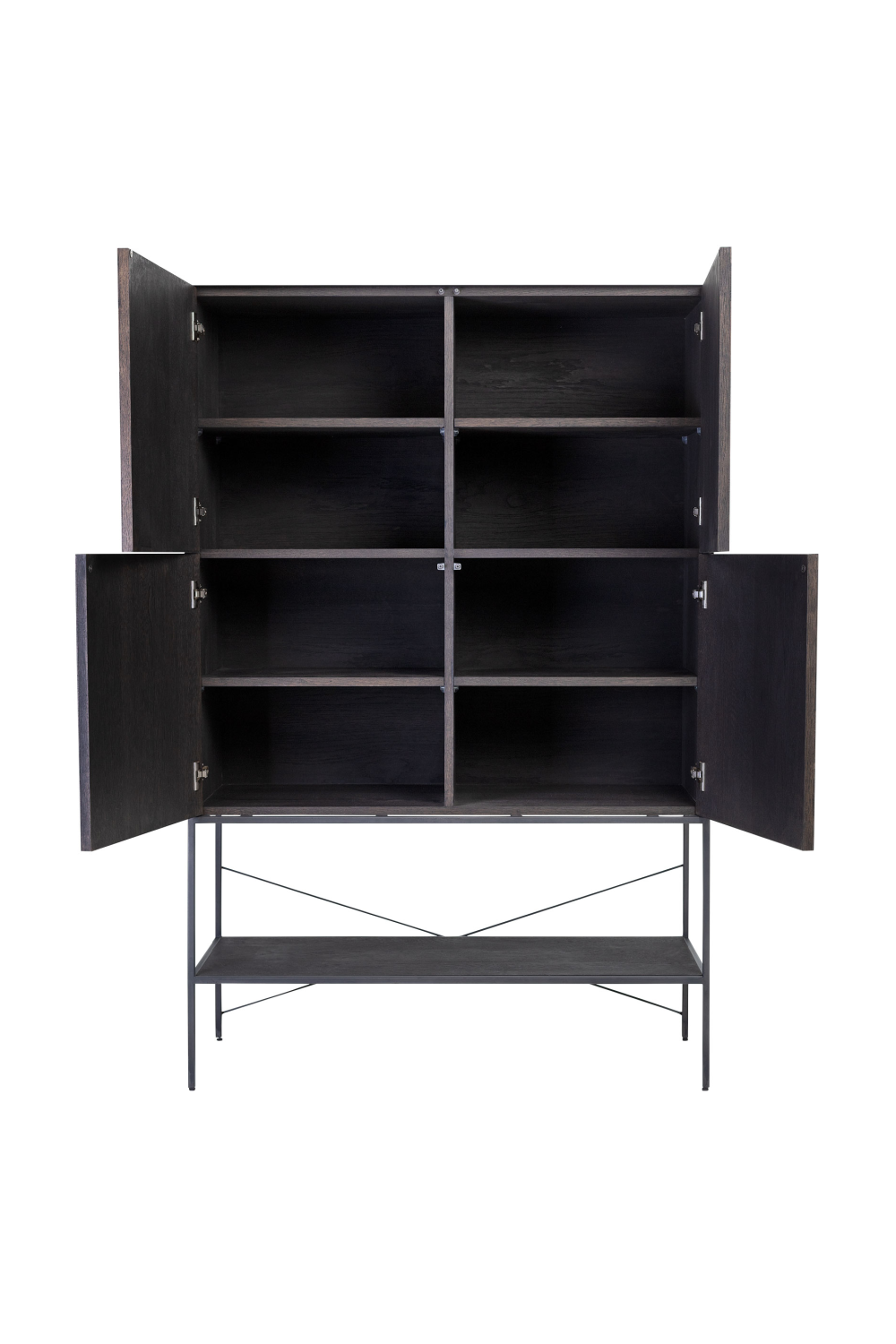 Oak Parquet 4-Door Cabinet | Versmissen Illusion | Oroa.com