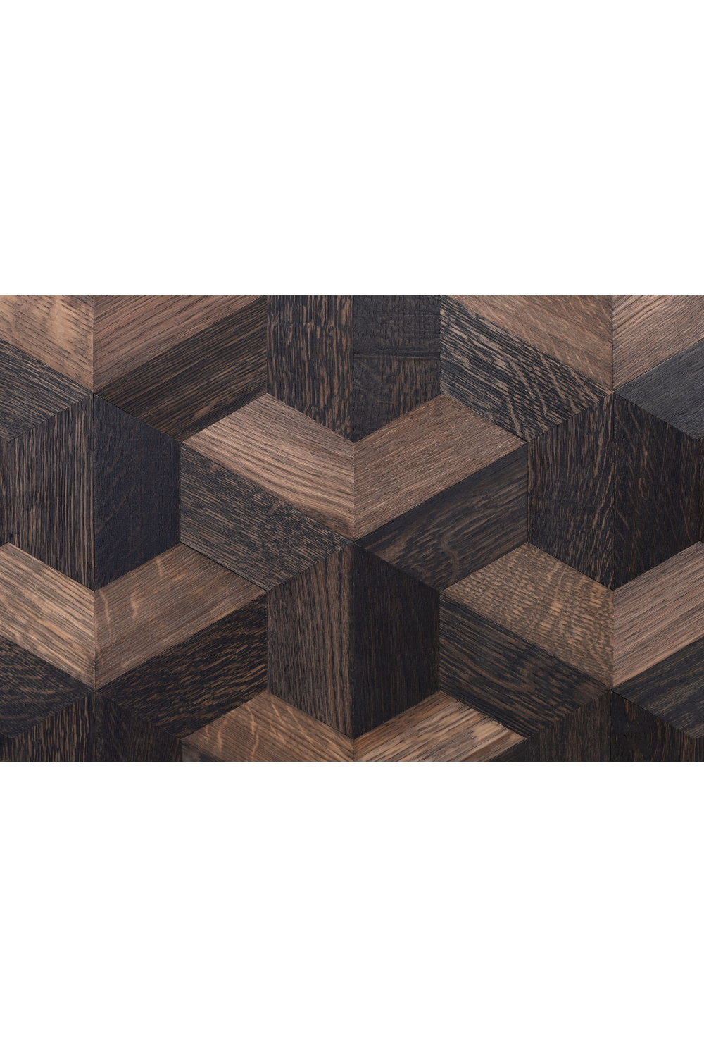 Oak Parquet Sideboard with Toprack | Versmissen Illusion | Oroa.com