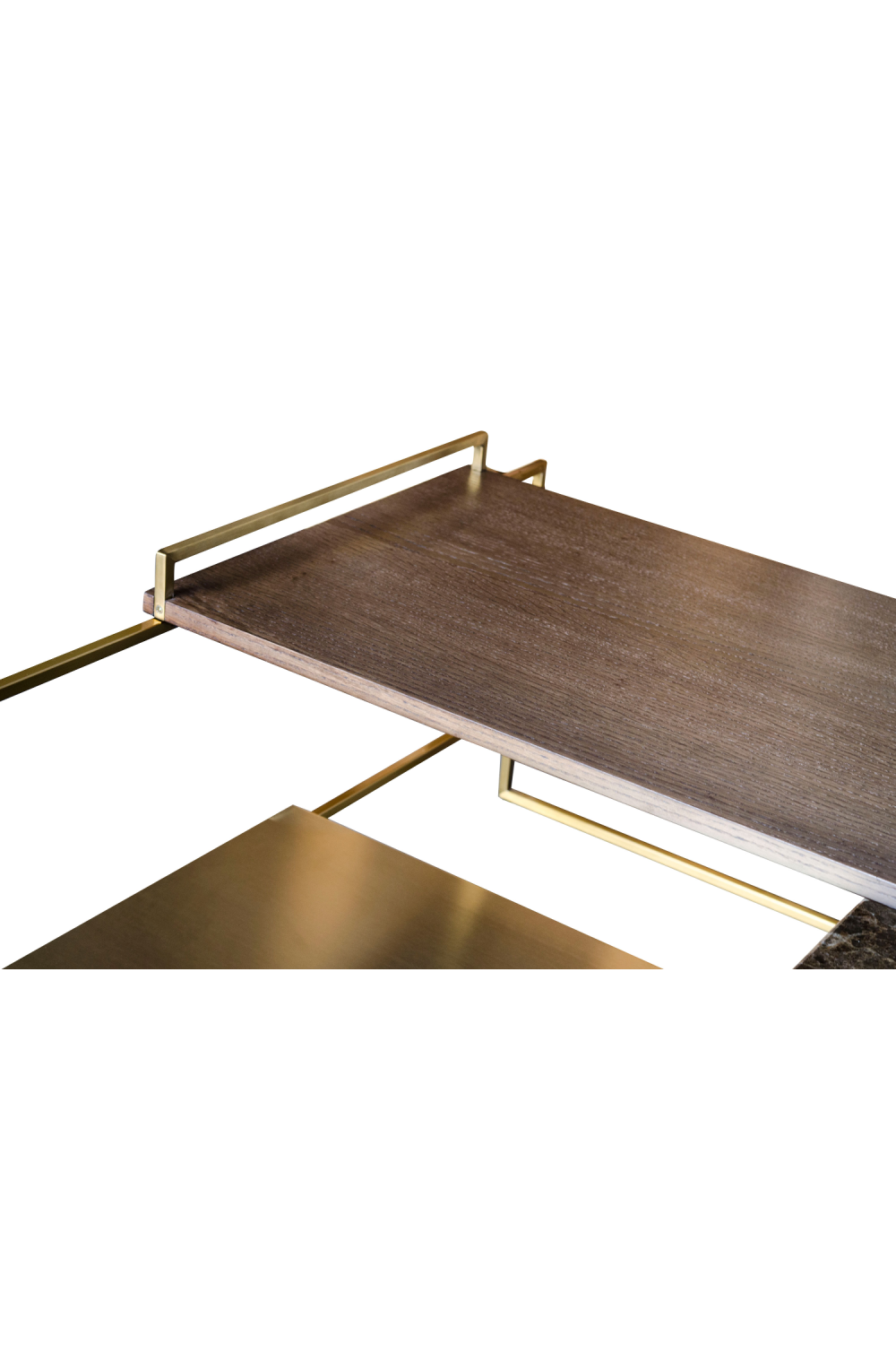 Multi-layered Gold Coffee Table | Versmissen Architect | Oroa.com