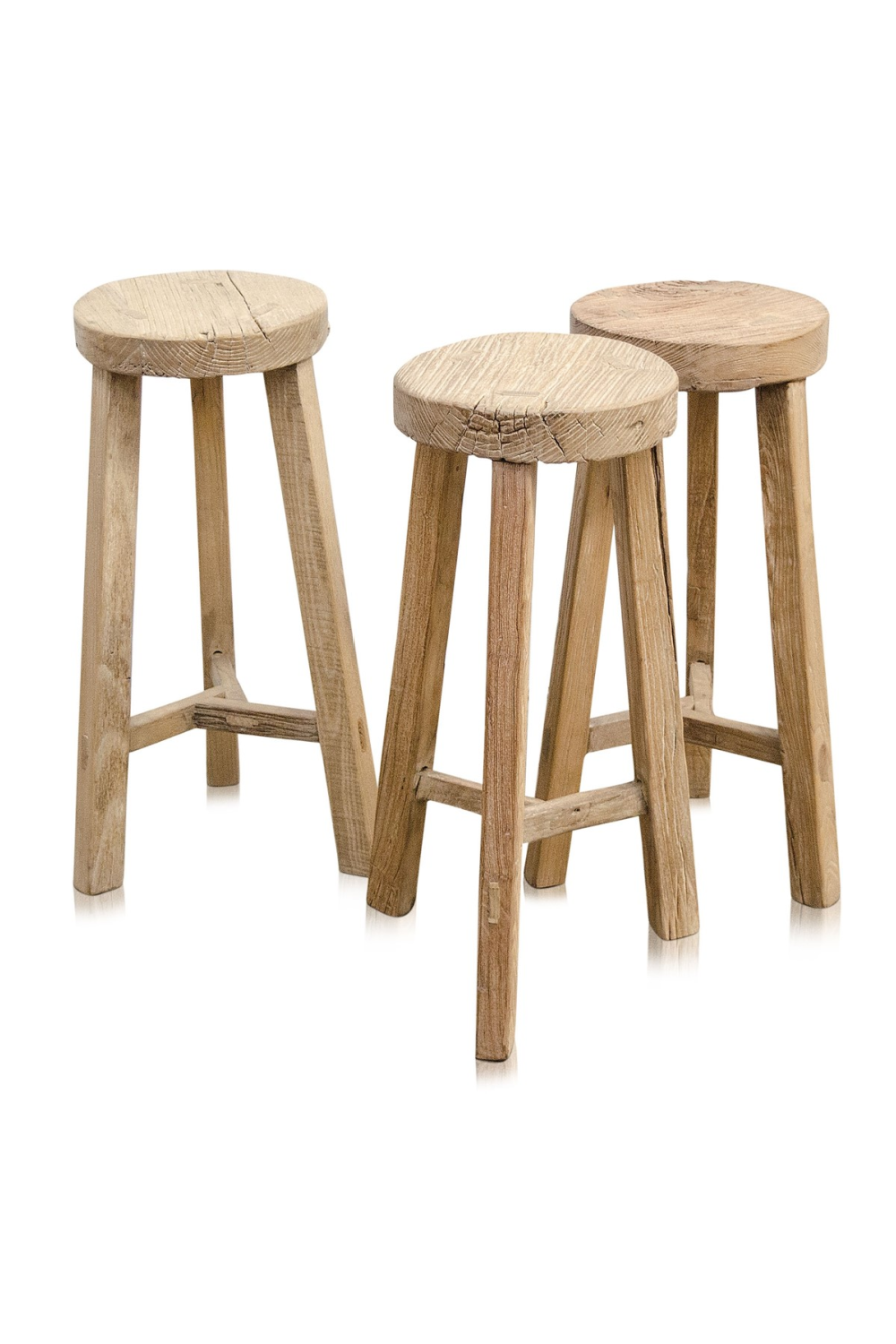 Round Wooden Bar Stool | Versmissen | Oroa.com