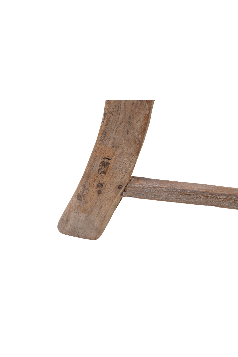 Rustic Elm Saddle Stool | Versmissen | Oroa.com