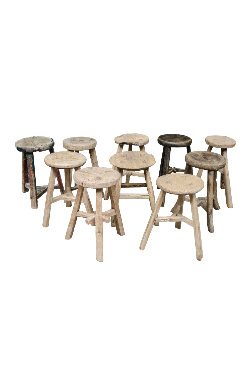 Wooden Round Stool | Versmissen | Oroa.com