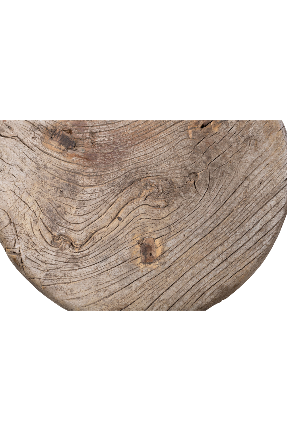 Round Wooden Rustic Stool | Versmissen | Oroa.com