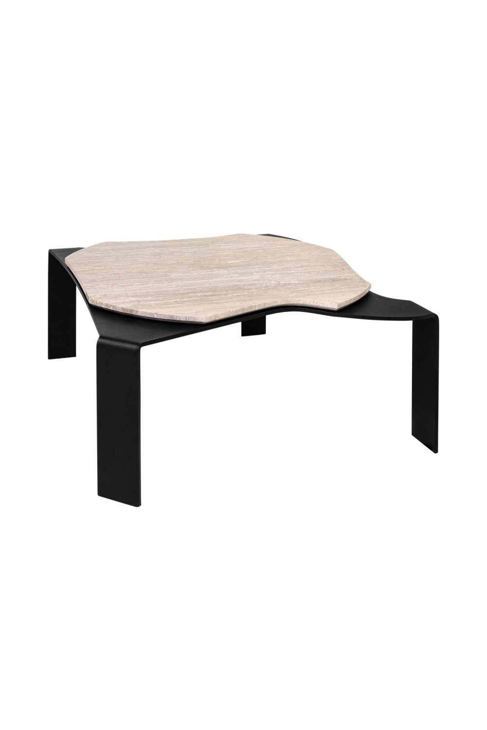 Beige Travertine Coffee Table | Versmissen Moon | Oroa.com