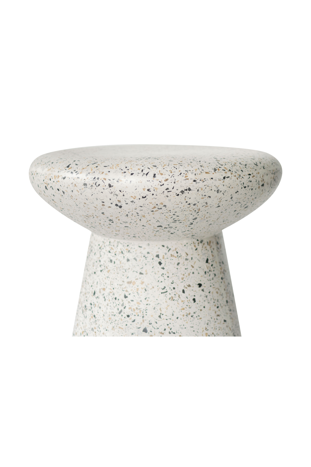 White Terrazzo Table / Stool | Versmissen Mush | Oroa.com
