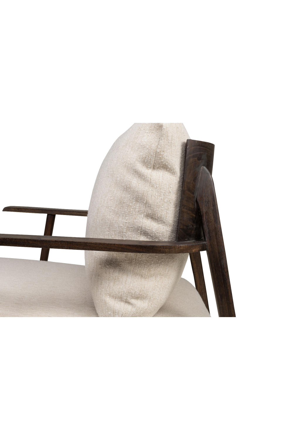 Wooden Framed Lounge Chair | Versmissen Okavango | Oroa.com