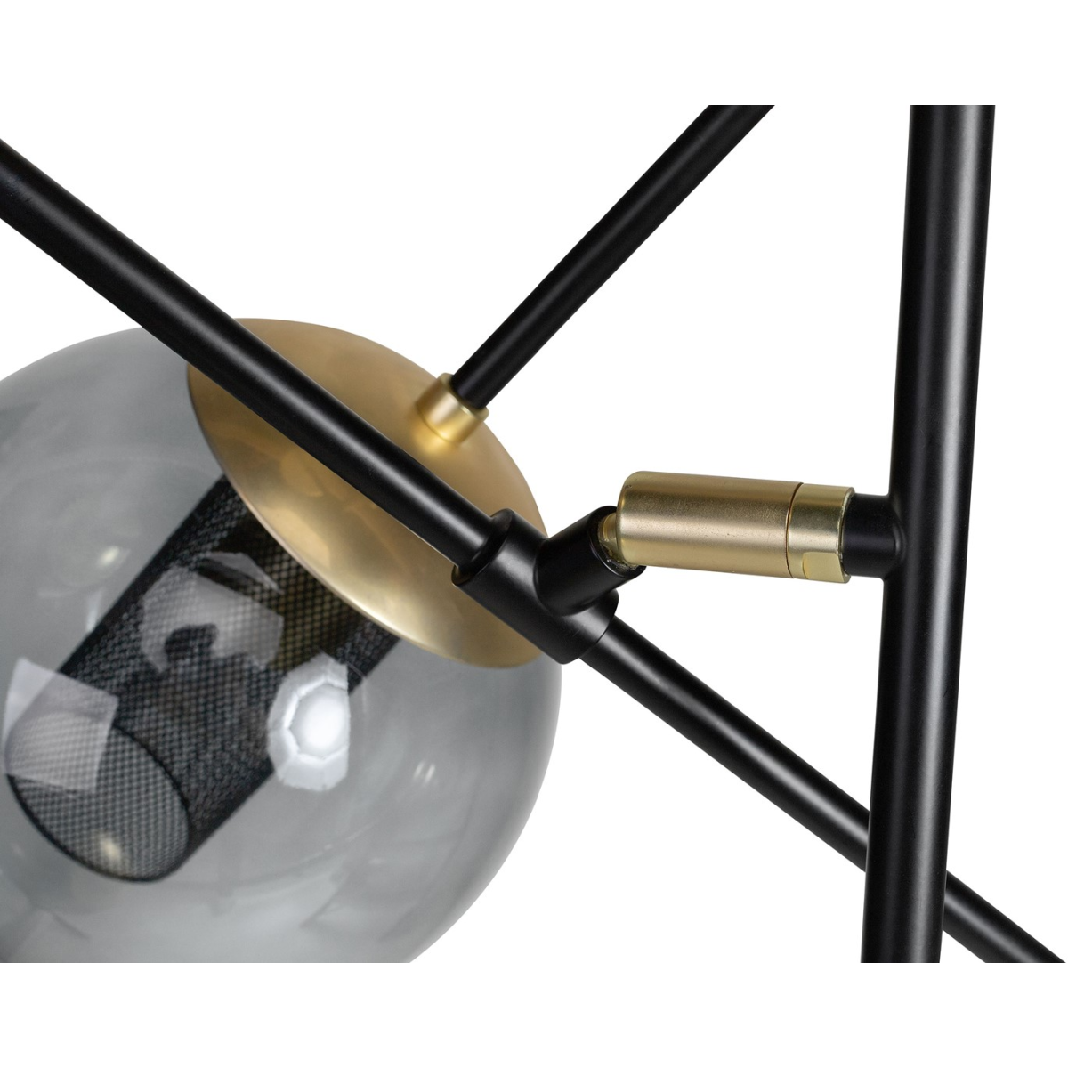 Smoked Glass Hanging Lamp L | Versmissen Orbit | Oroa.com