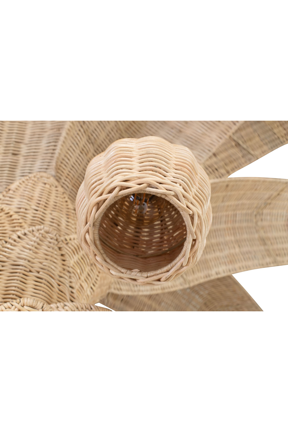 Handcrafted Rattan Floor Lamp | Versmissen Palm Tree | Oroa.com