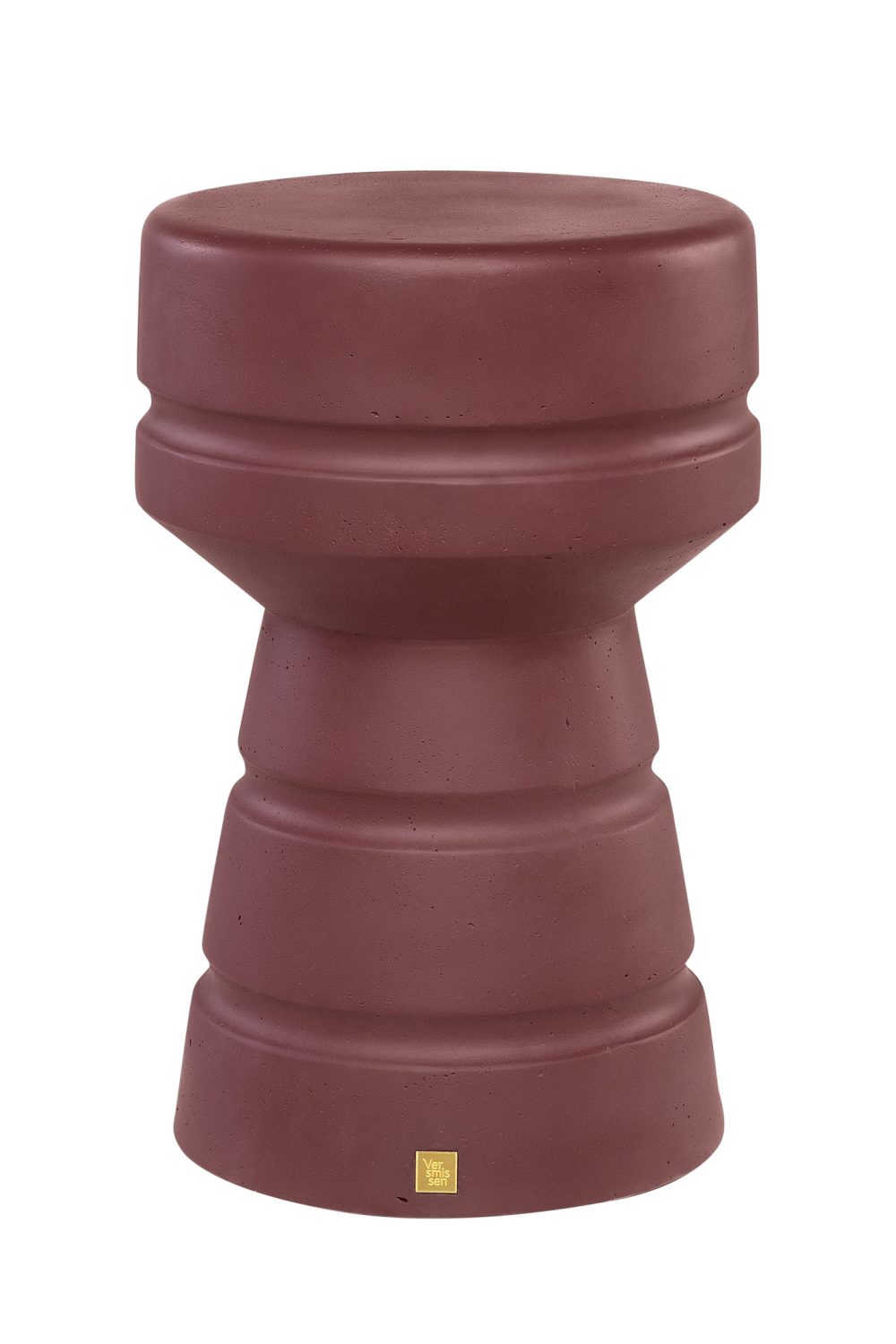 Burgundy Modern Table / Stool | Versmissen Pawn | Oroa.com