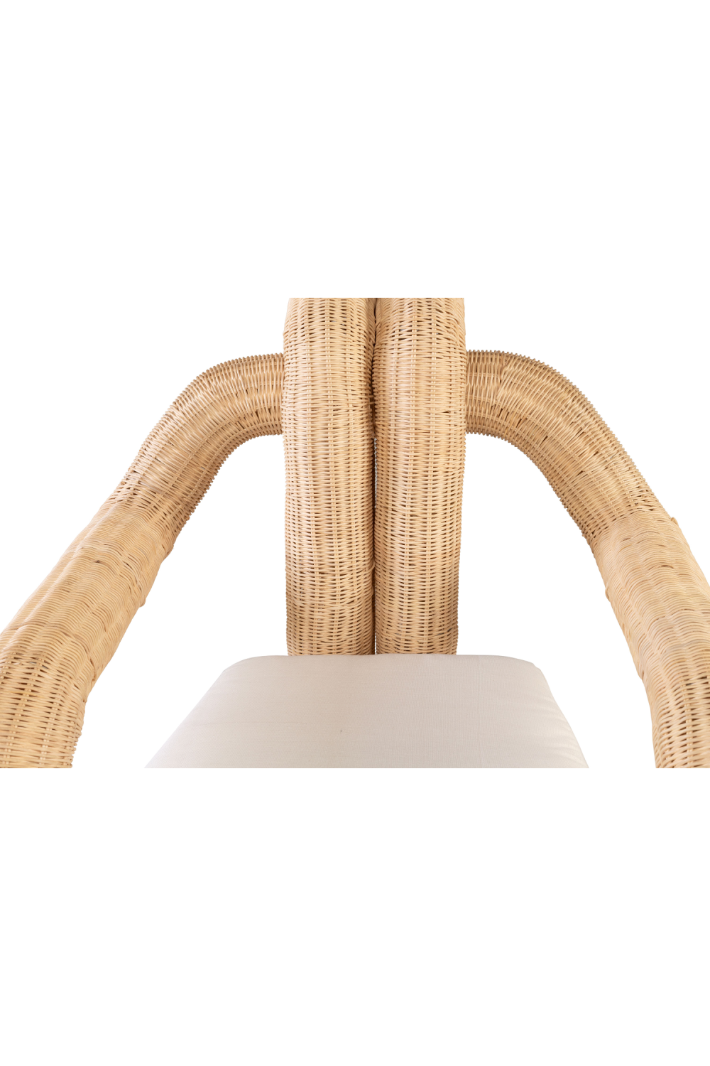 Sculptural Rattan Accent Chair | Versmissen Pompidou | Oroa.com