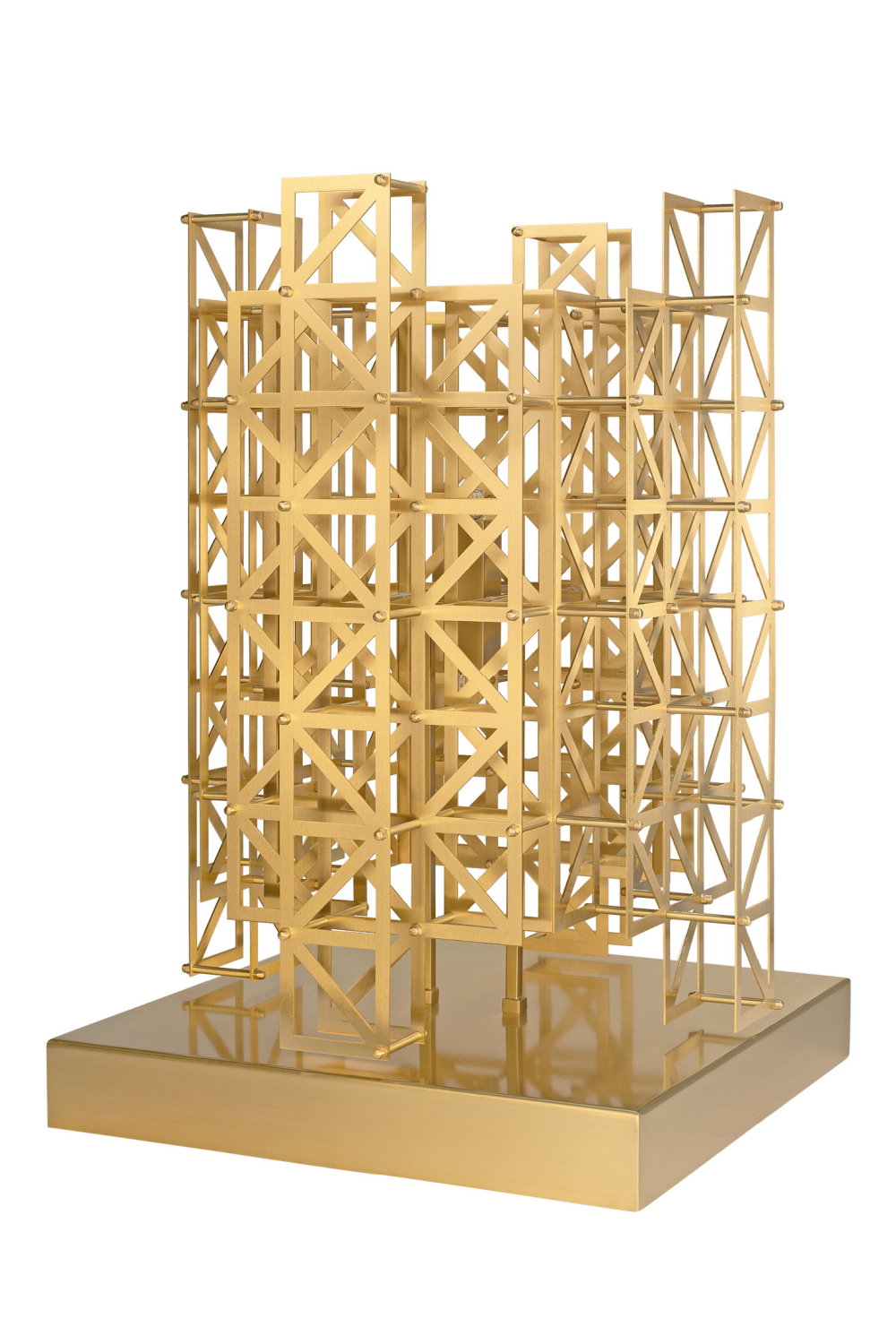 Brass Framework Table Lamp | Versmissen Pontes | Oroa.com