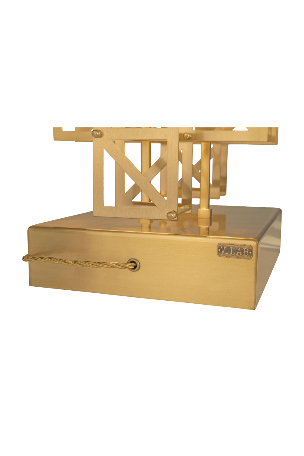 Brass Framework Table Lamp | Versmissen Pontes | Oroa.com