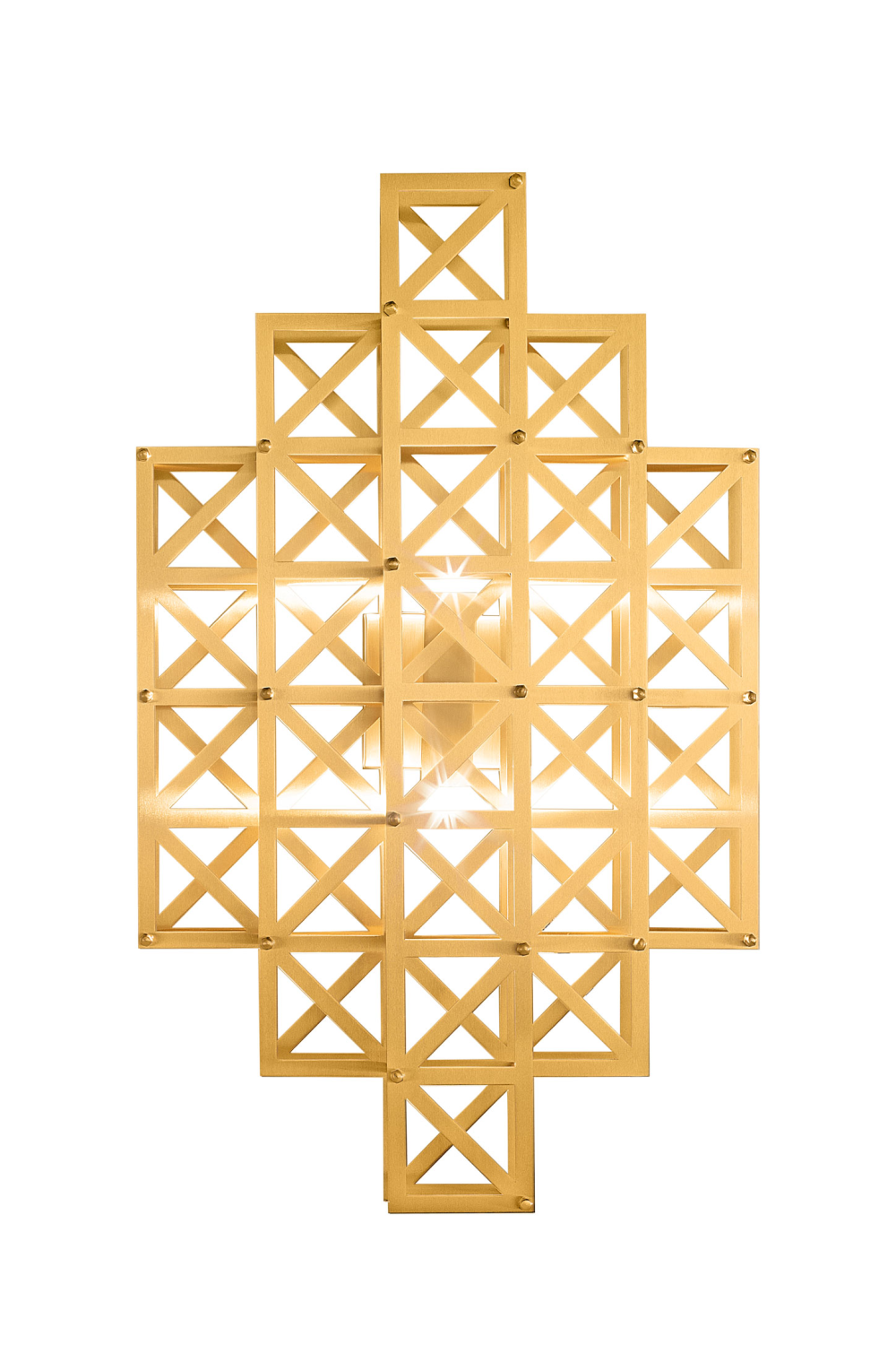 Gold Framework Wall Lamp | Versmissen Pontes | Oroa.com