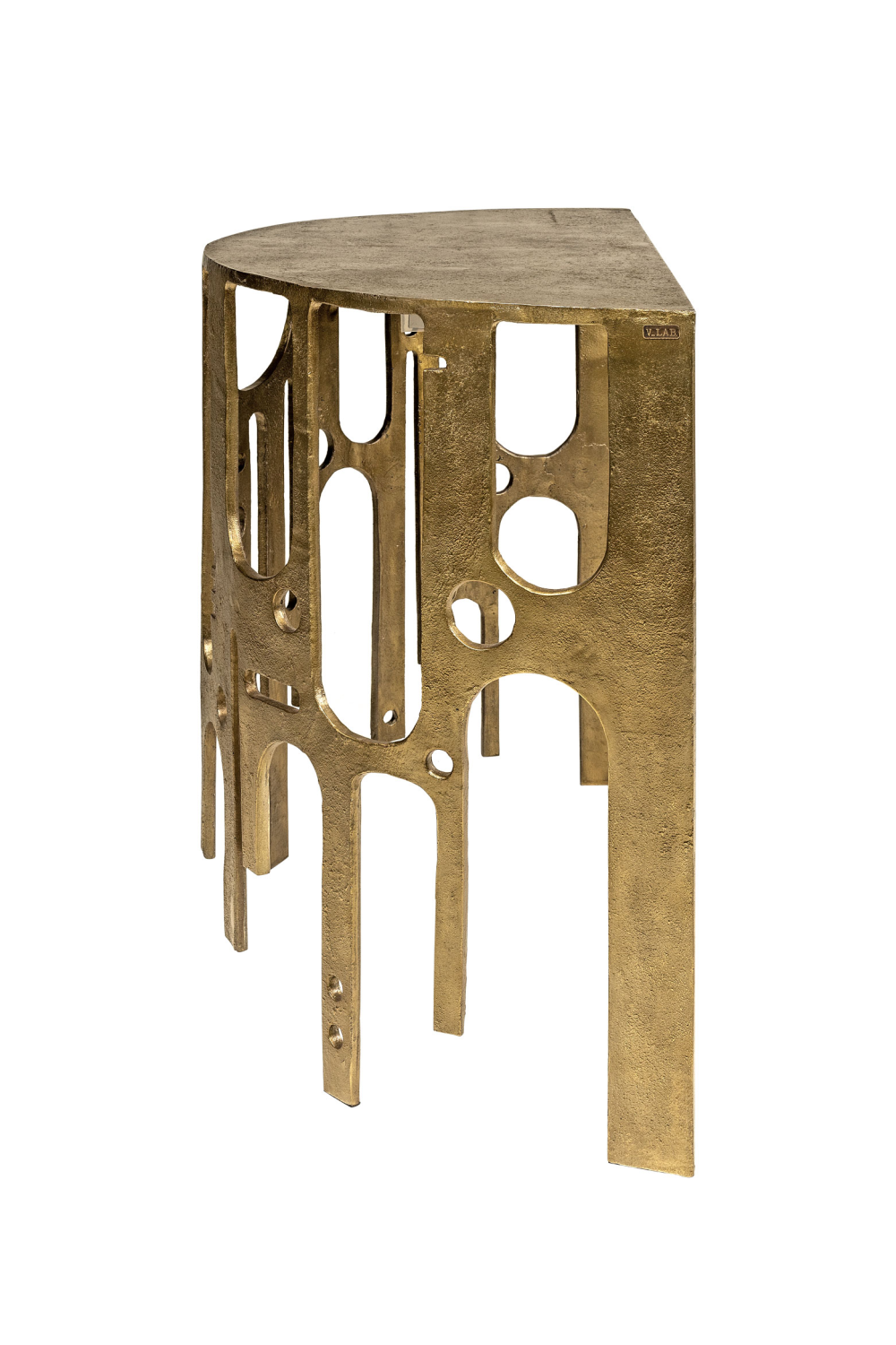 Bronze Carved Console Table | Versmissen Savage | Oroa.com