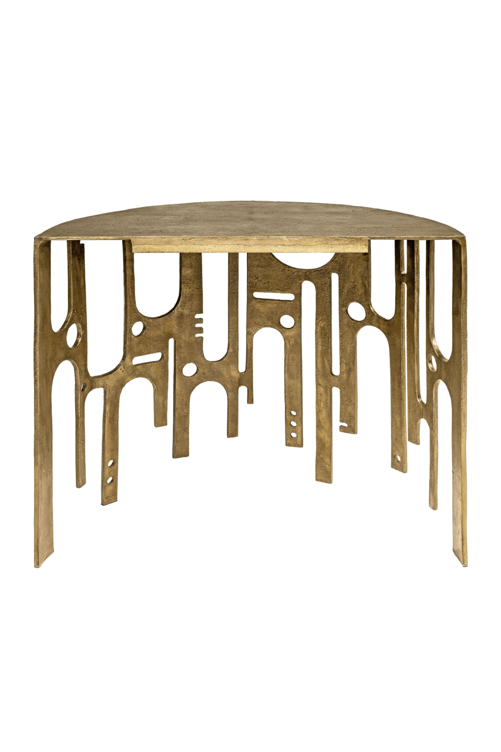 Bronze Carved Console Table | Versmissen Savage | Oroa.com