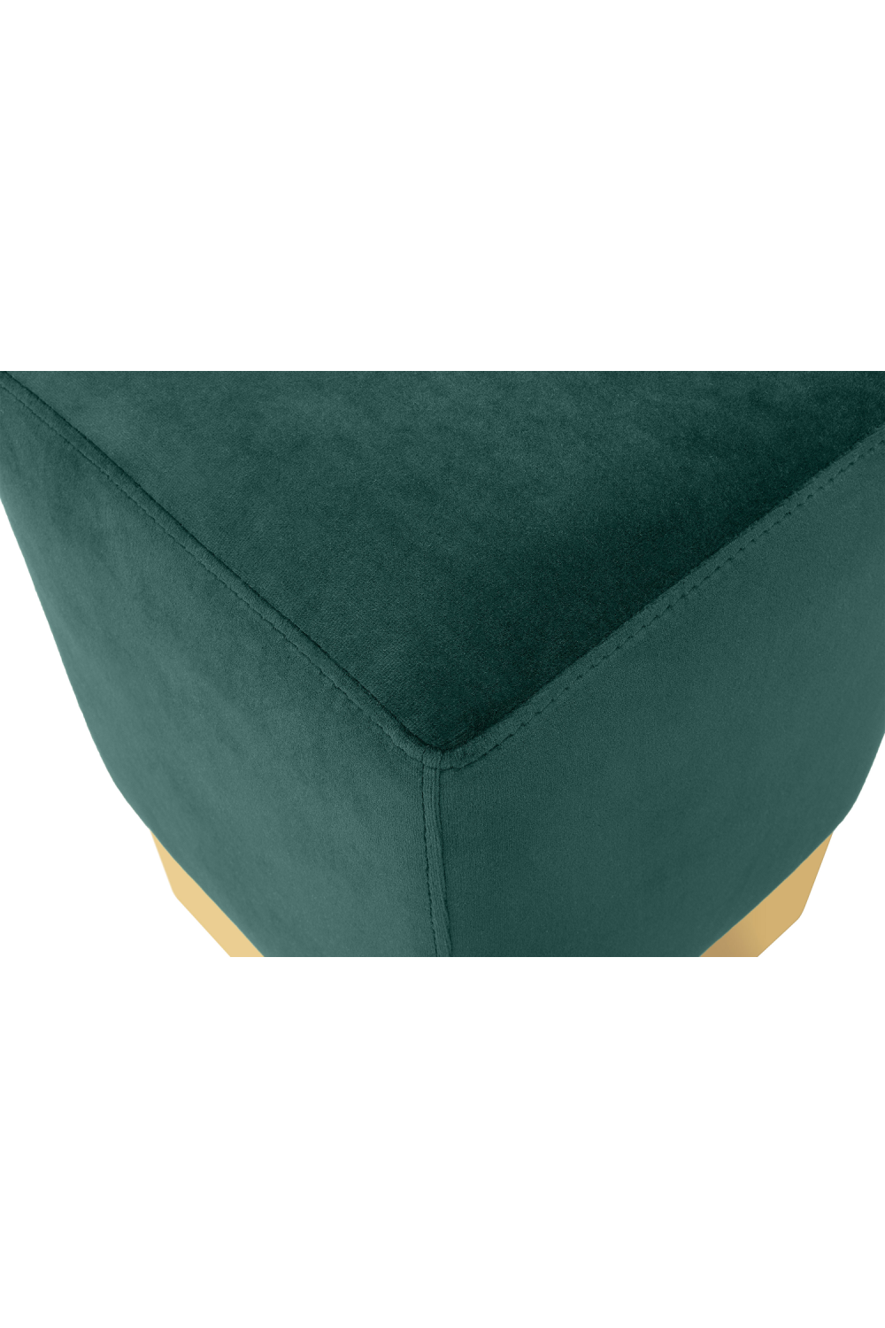Square Velvet Modern Stool | Versmissen Stella | Oroatrade.com