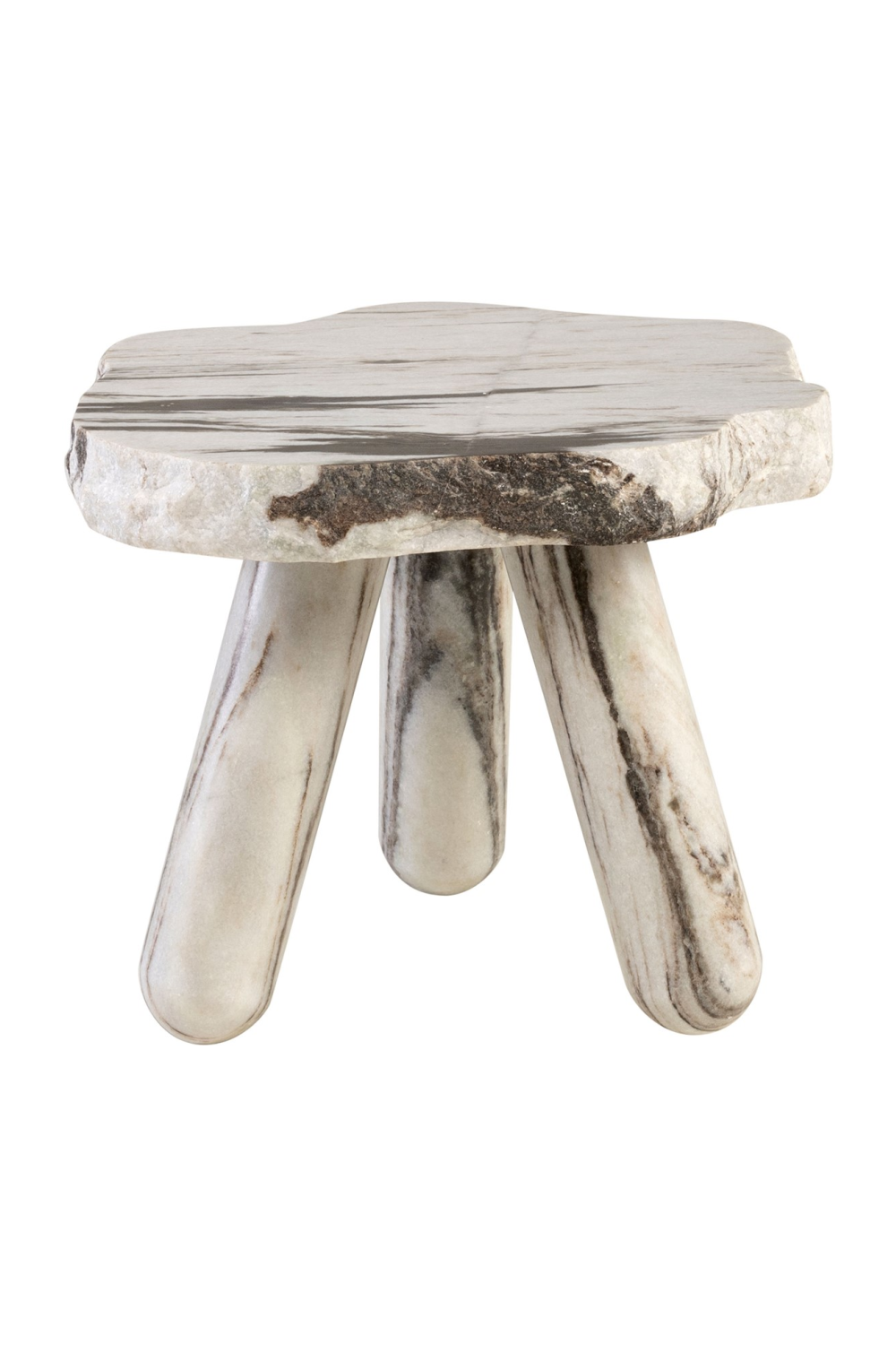 White Organic Accent Table | Versmissen Rocky | Oroa.com